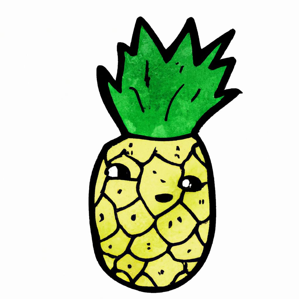 cartoon pineapple